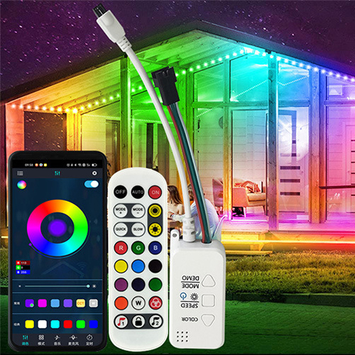 Bluetooth Addressable Dream Color IR Remote LED Controller